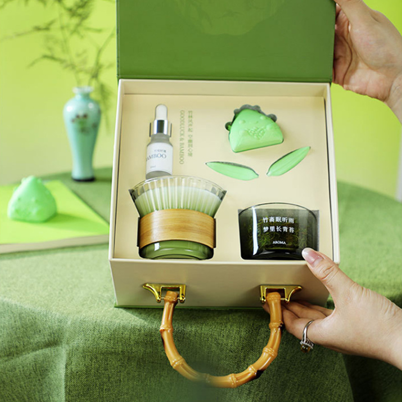 新中式文创香薰蜡烛礼盒创意龙套装香熏摆件高级感礼物送人伴手礼