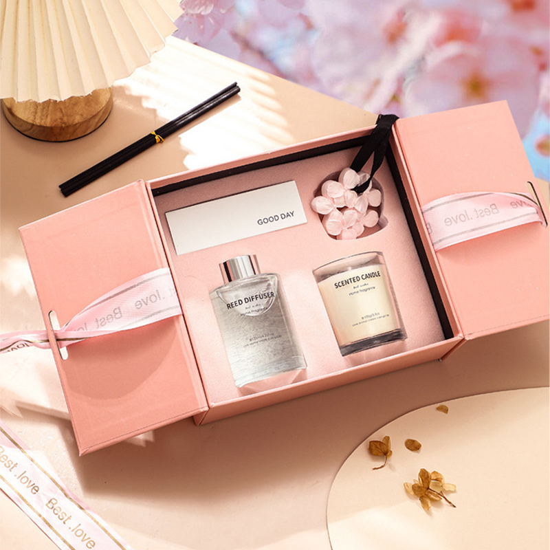 高级樱花香薰蜡烛礼盒