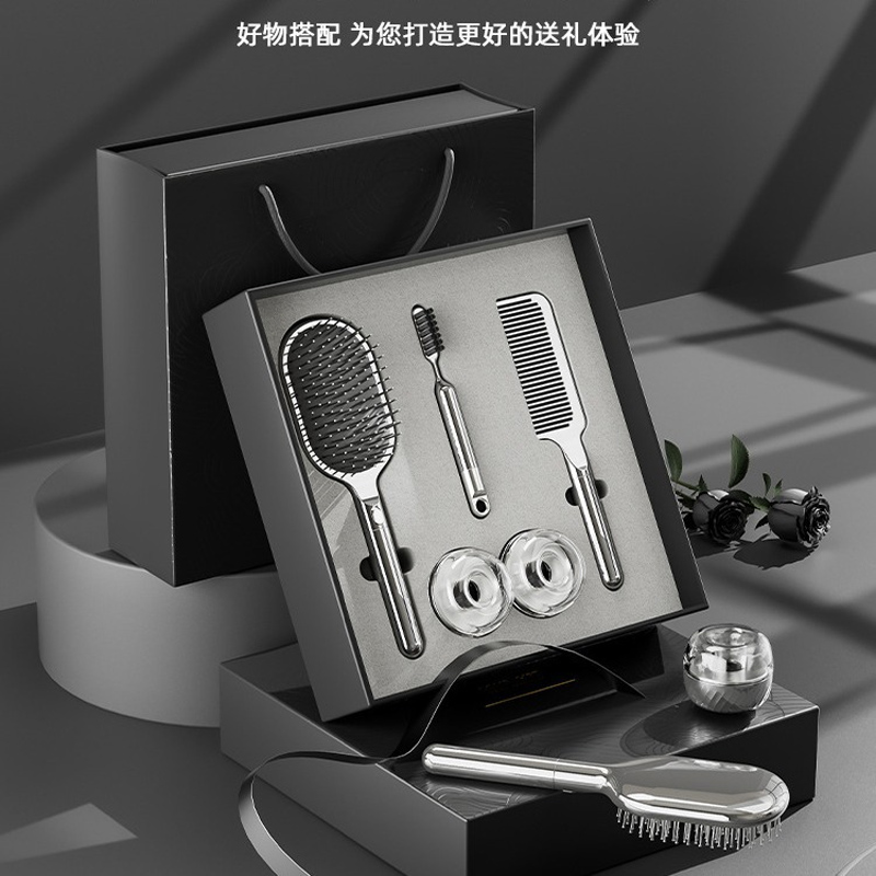 梳子礼盒七夕情侣气垫气囊