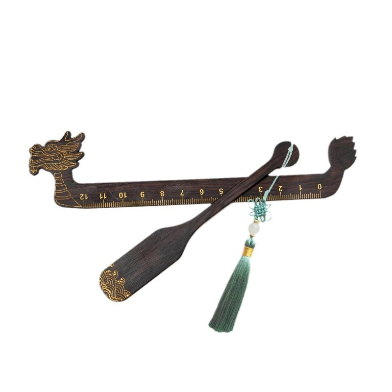 端午节文具套装小礼物龙舟尺子书签礼盒装学习用品好物文具大礼包