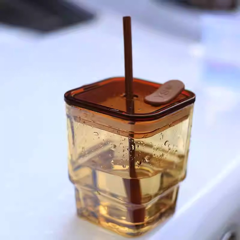 喜乐杯-烟灰琥珀（皮套款）