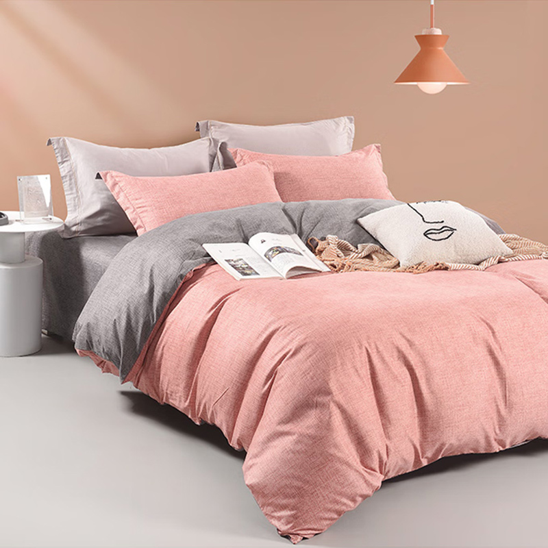 水星家纺（MERCURY） 简色生活水星集团荣誉出品 暖阳四件套-简时尚