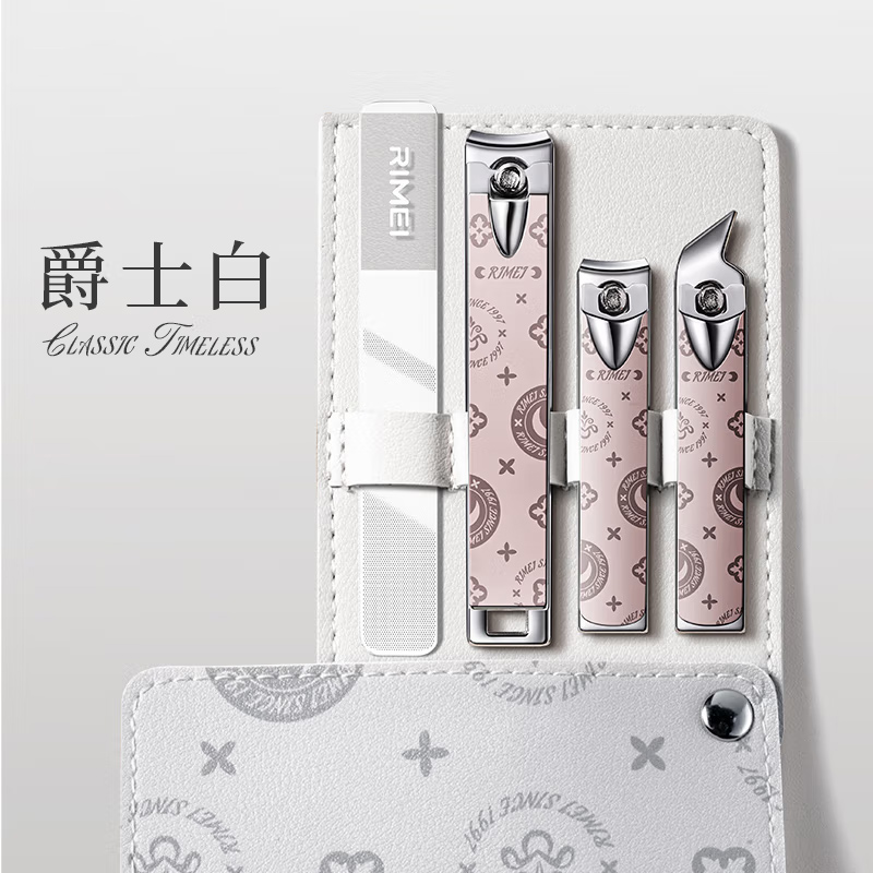 金达日美指甲刀套装修甲工具单个斜口指甲钳指甲剪磨甲锉刀家用