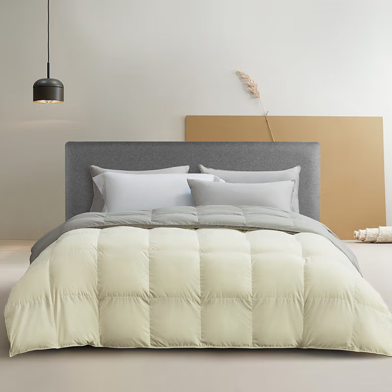  水星家纺（MERCURY）卓耀舒适混合鹅绒被（水晶玫瑰色）