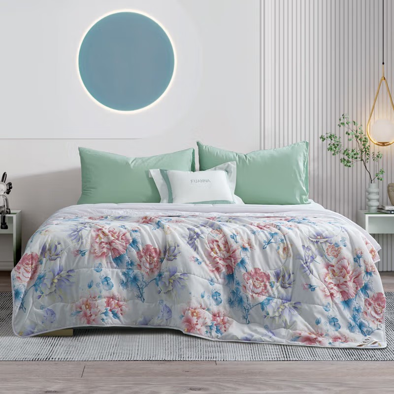 富安娜清歌扶摇七孔抗菌夏被/203*229/米/370g