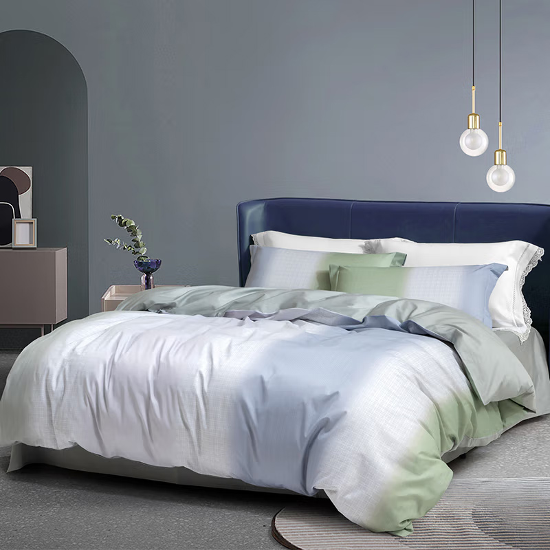 水星家纺全棉抗菌四件套