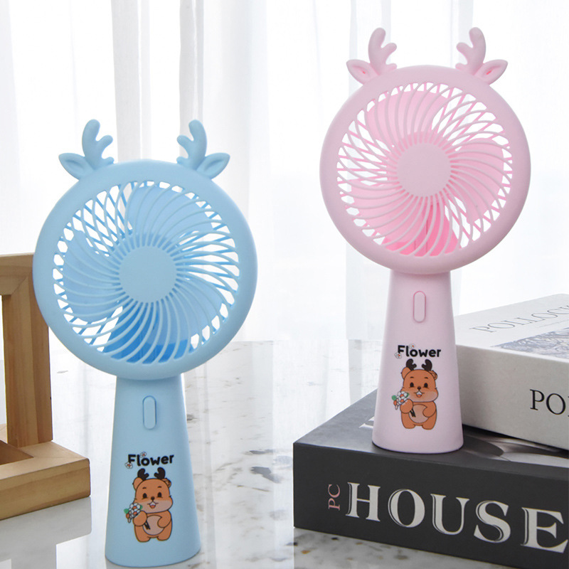夏季手持小风扇充电式USB便携学生户外随身散热电扇批发礼品