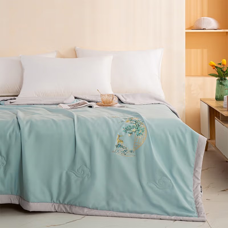 多喜爱（Dohia）夏凉被 亲肤磨绒轻颜系列-云岚 S码-152*218cm