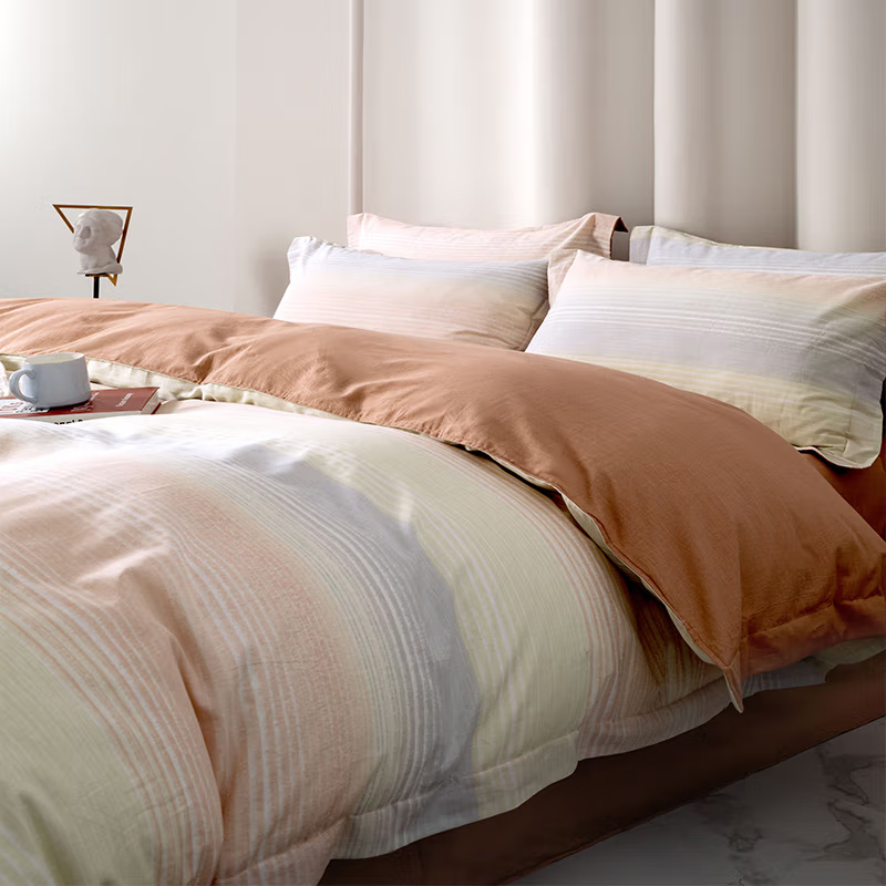 水星家纺（MERCURY） 简色生活水星集团荣誉出品 全棉四件套-耀·飞流千里 