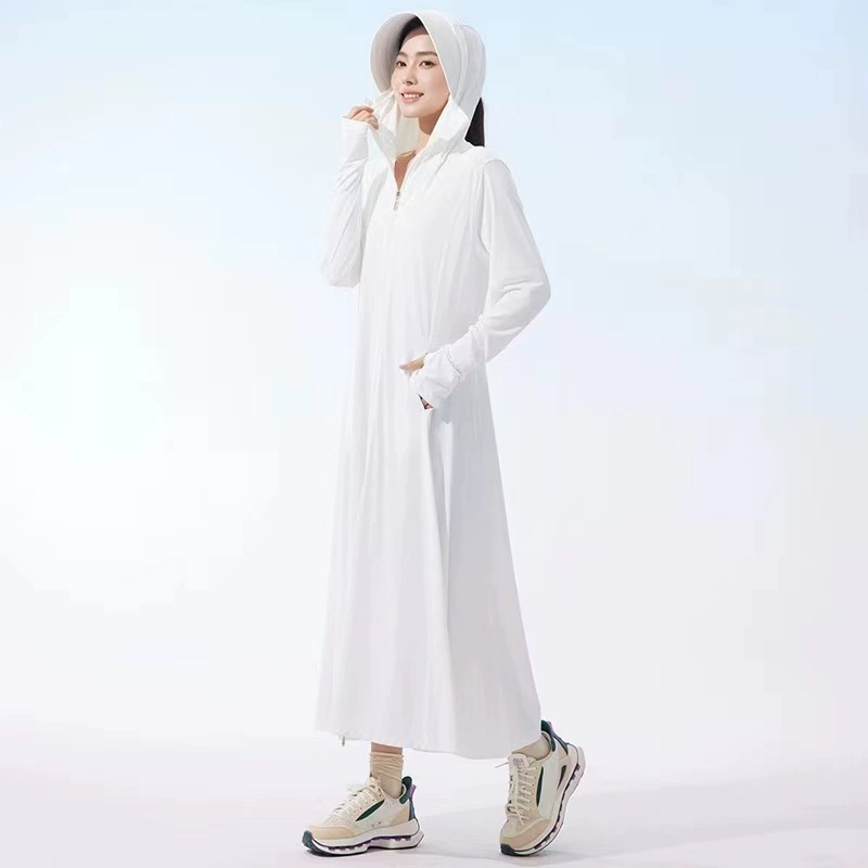 丝语棠-冰薄原纱长款防晒服（全身款）