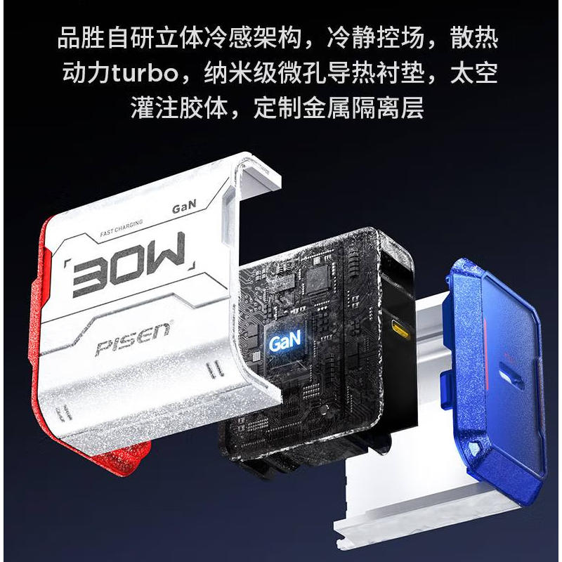 PD30W游戏系列氮化镓快充

