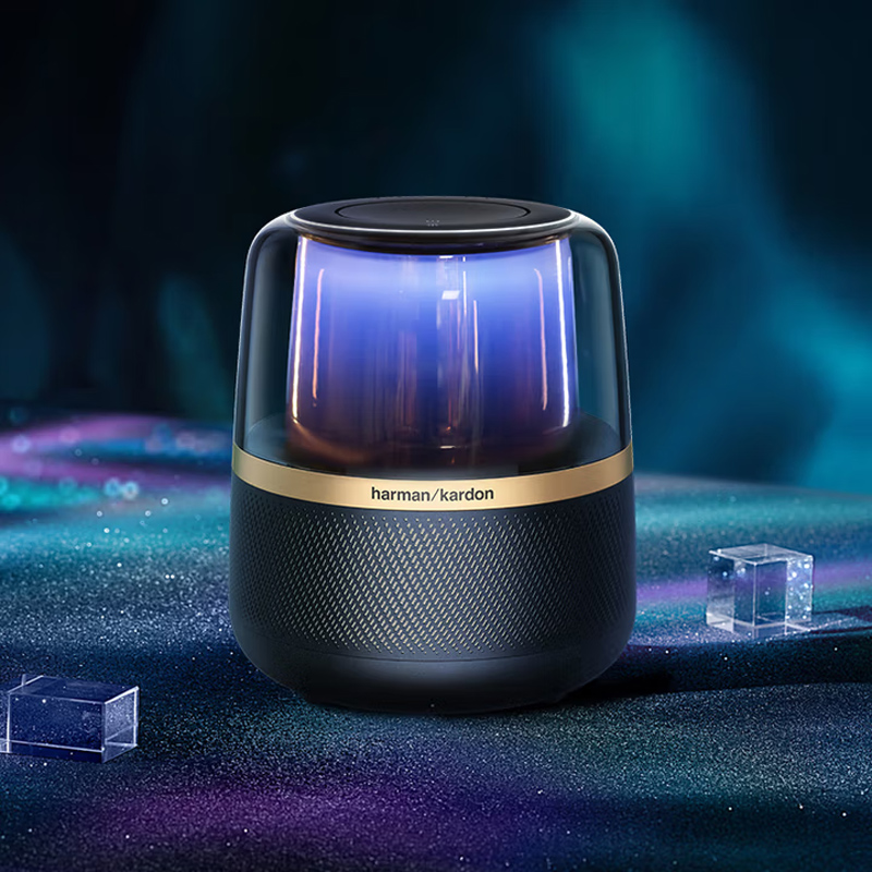 曼卡顿（HarmanKardon） 音乐曜石 蓝牙音箱 电脑桌面仿水晶琉璃4音响材质HIFI氛围灯国家补贴 Allure