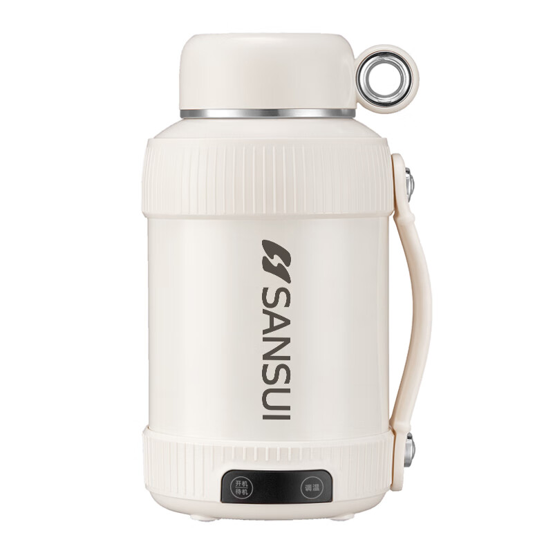 山水 便携真空电热水杯