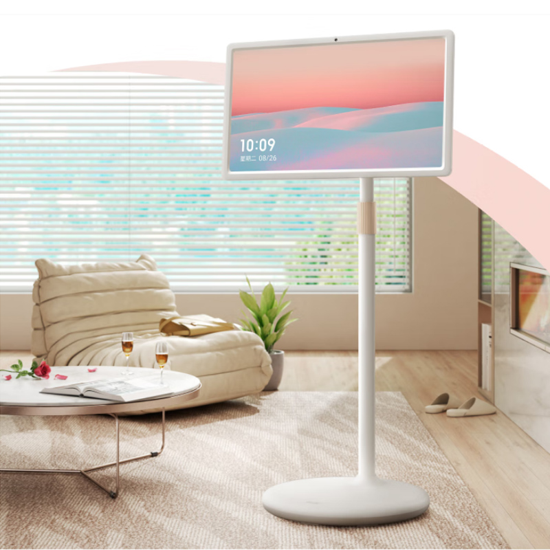小度添添闺蜜机悦享版 移动智能平板电视23.8英寸大屏触控显示器 