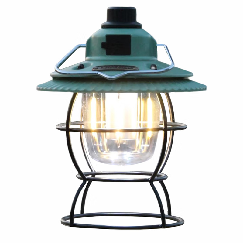 复古轻奢露营灯