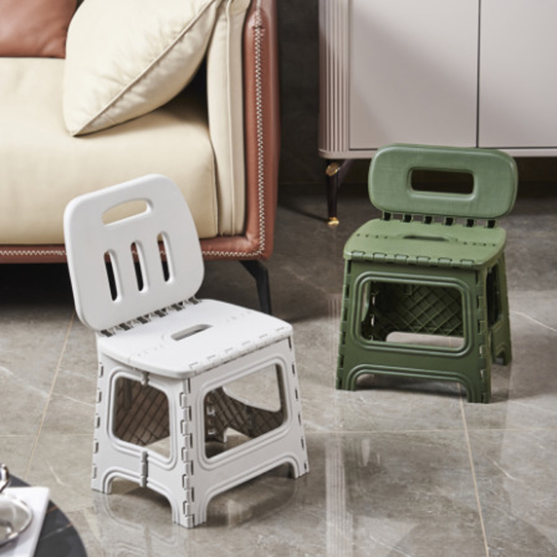 折叠椅可折叠塑料餐桌椅休闲椅靠背现代简约风免安装学生宿舍凳子