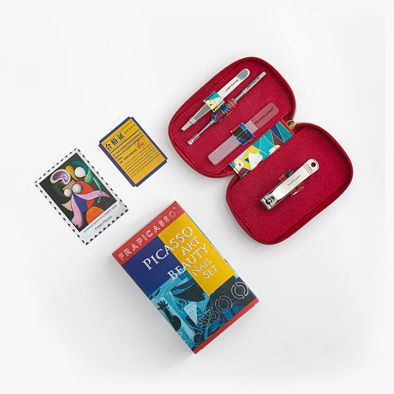 毕加索《格尔尼卡》美甲工具指甲刀套装