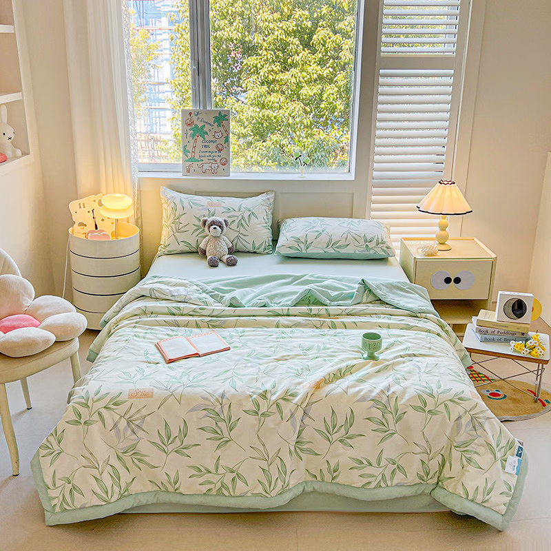 全棉田园夏凉被
