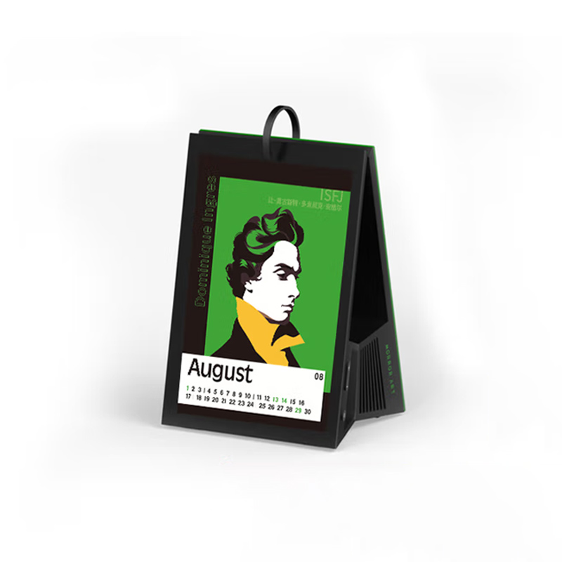 MORRORART Y1时光相册歌词音箱蓝牙电子相册悬浮字幕家用桌面日历相框智能家居生日礼物1