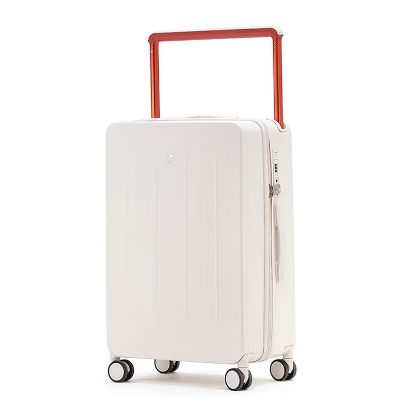 途帮TOBOOG行李箱简约品质万向轮登机箱行李箱拉杆箱 3006-皓月白 24英寸