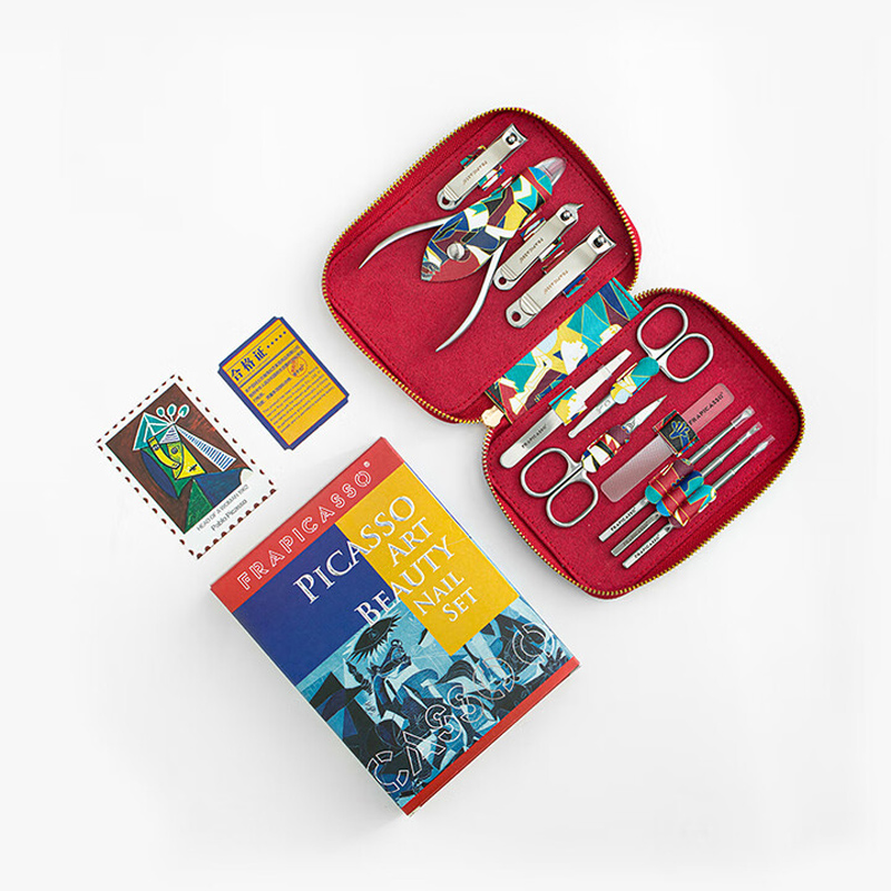 毕加索《格尔尼卡》美甲套装 12件套