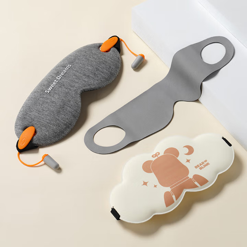 新鲜生活旅行眼罩睡眠觉遮光透气男女士学生午睡休息情侣旅行专用眼罩