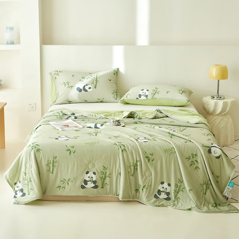 欢乐熊猫夏被