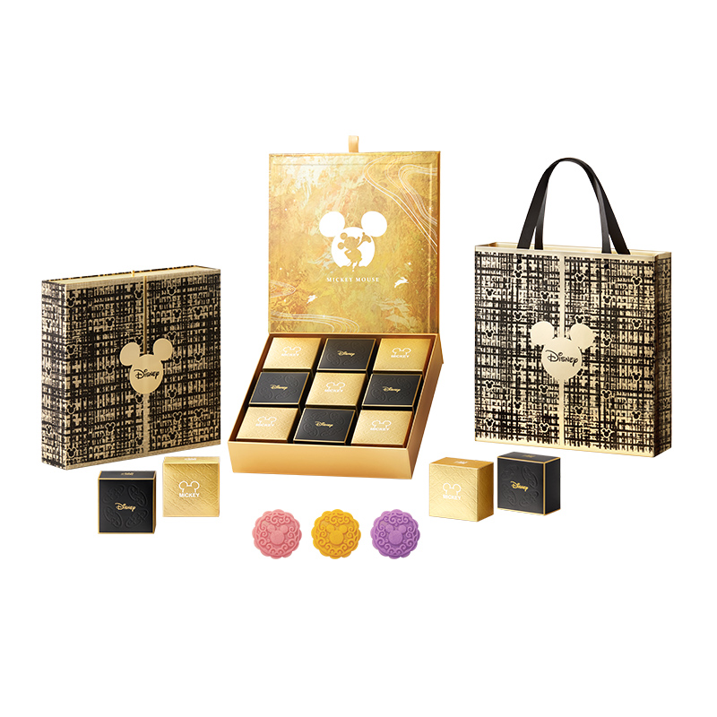 迪士尼月饼快乐繁花礼盒540g广式传统中秋节送礼