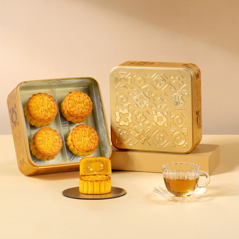 十月初五 小金砖月饼礼盒