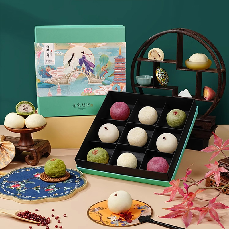 南宋胡记白娘子礼盒传统手工糕点心雪媚娘零食茶点酥点伴手