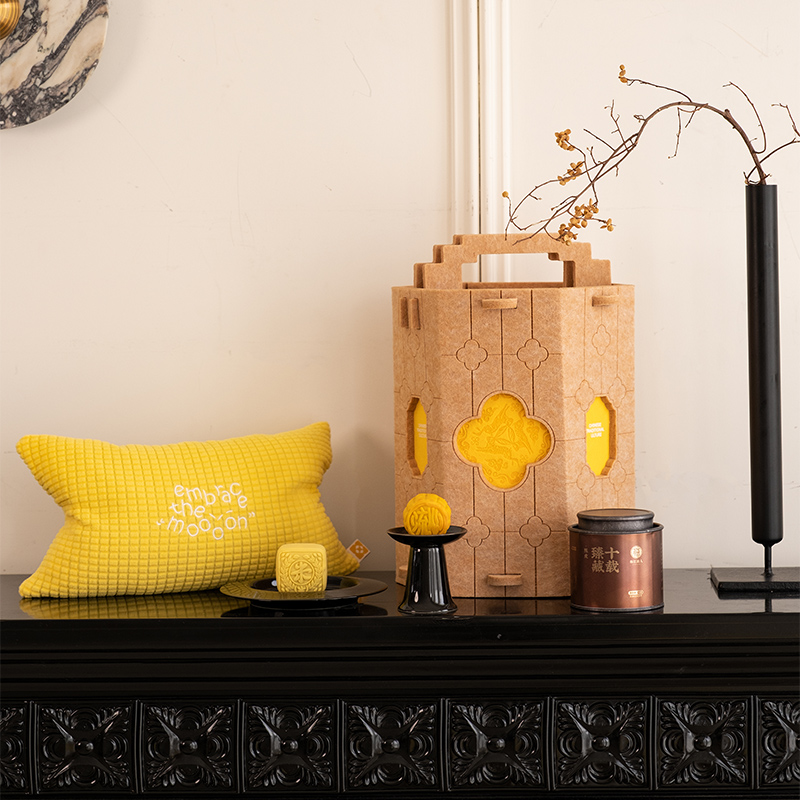 愿婵娟·满桂语毛毡包套装