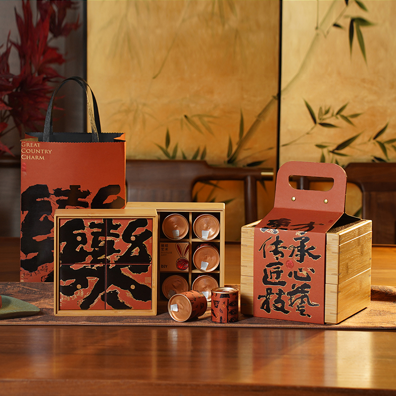 中秋礼盒包装盒高档双层手提月饼礼品冰皮月饼东方传承