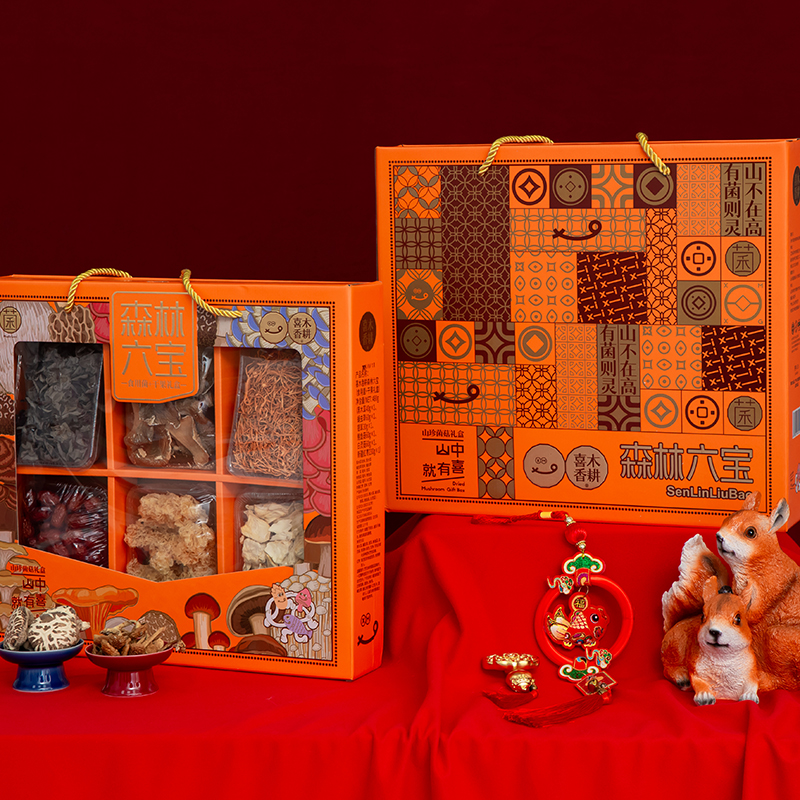 喜木香耕森林六宝（食用菌+干果礼盒）
