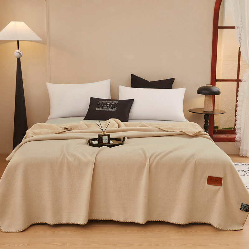 羊驼绒毛毯办公室午睡毯小毯子沙发空调披肩盖毯被床上用