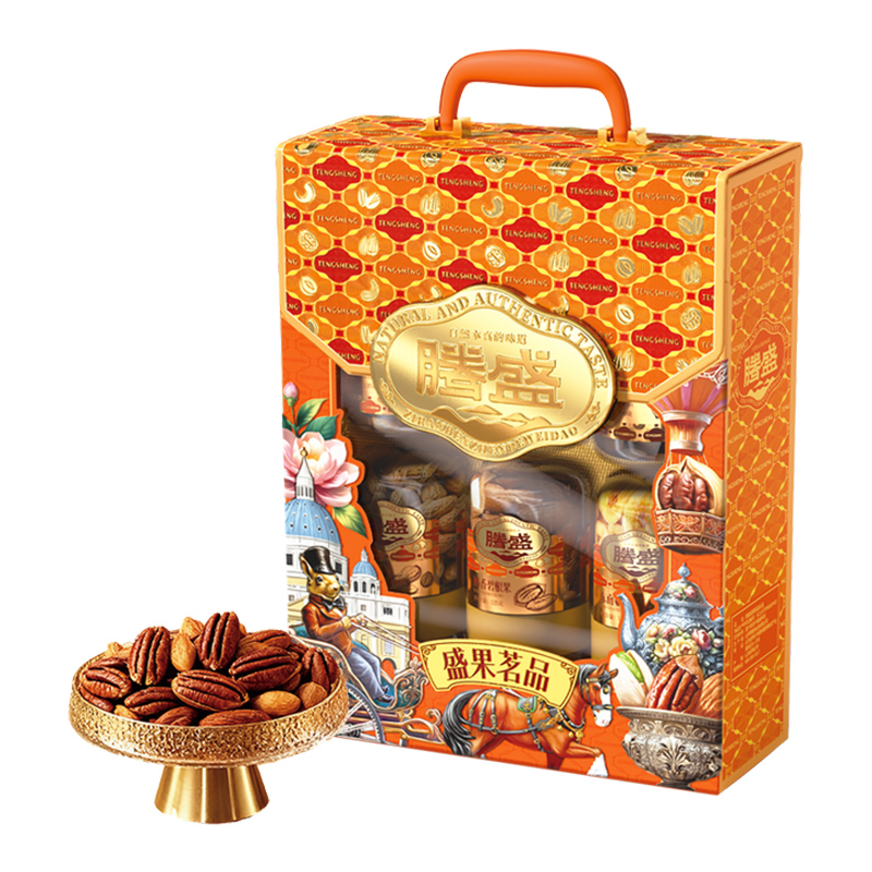 盛果茗品坚果礼盒