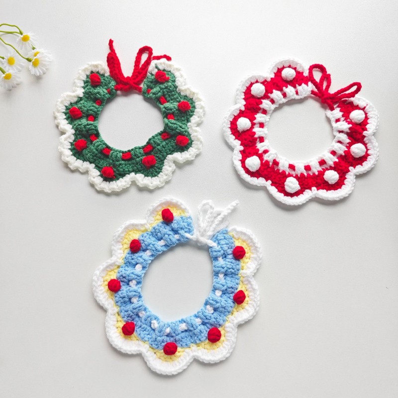 针织饰品毛线领花领结 配饰