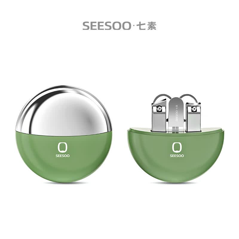 七素（Seesoo）炫彩·探索者3号 4件套Q1A377449 鼻毛剪四件套-绿色