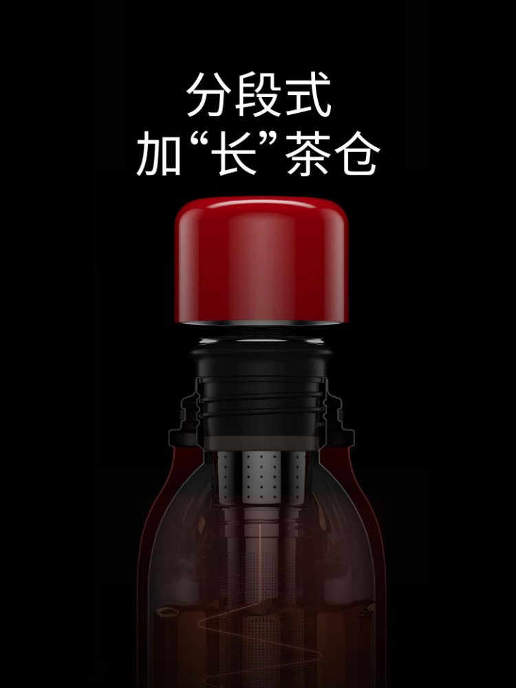 holoholo传家壶316不锈钢保温壶家用温显焖茶高档便携水杯