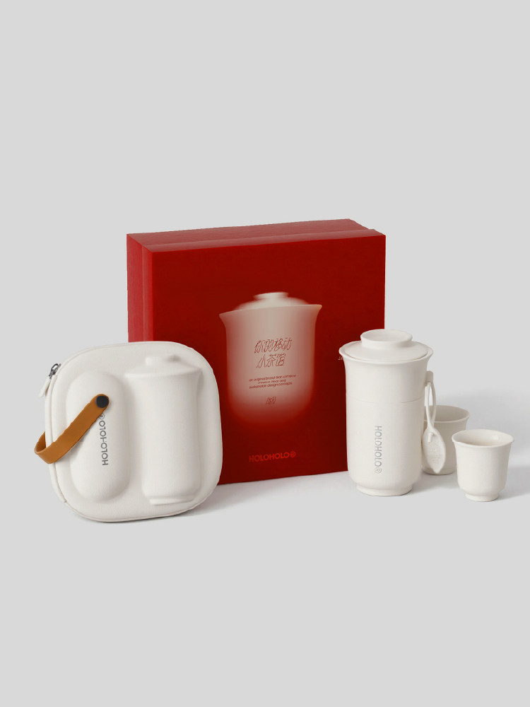 春节礼物新款盖碗茶杯礼盒泡茶水杯子茶具套装保温杯