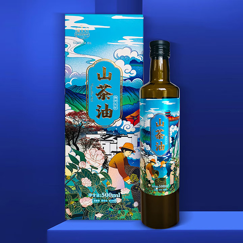 伊莎贝拉&赣久久 冷榨一级山茶油系列 金山银山