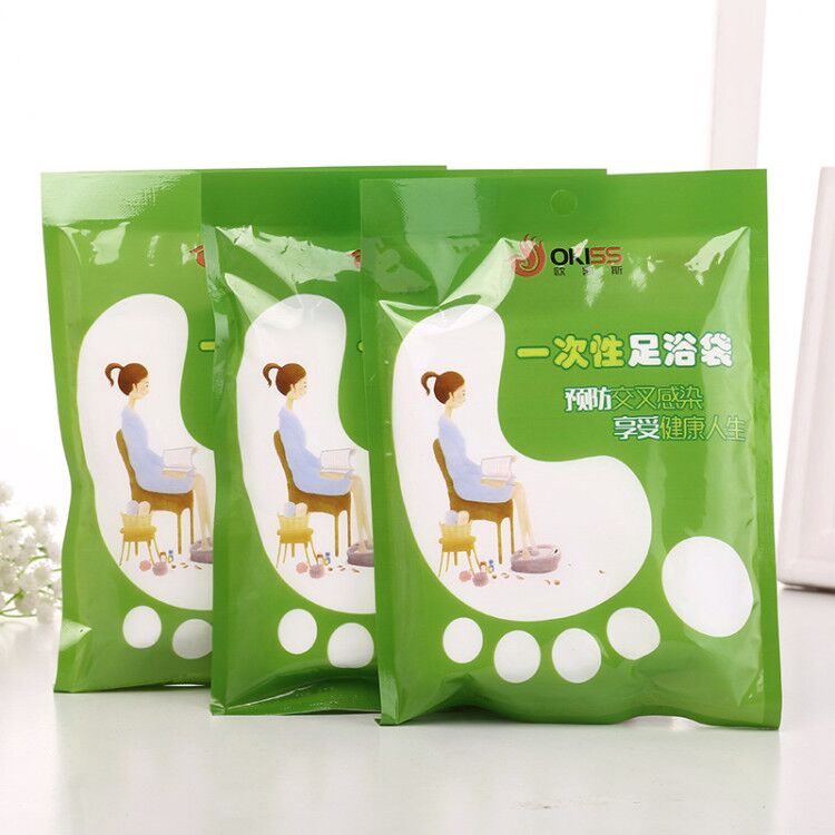 A加厚一次性泡脚袋子沐足足浴袋洗脚桶套脚塑料袋足疗袋