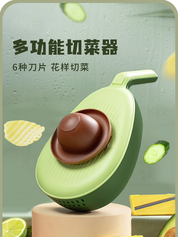B多功能切菜神器削土豆丝刨丝器切片机切丝器擦丝器家用厨房刮丝器