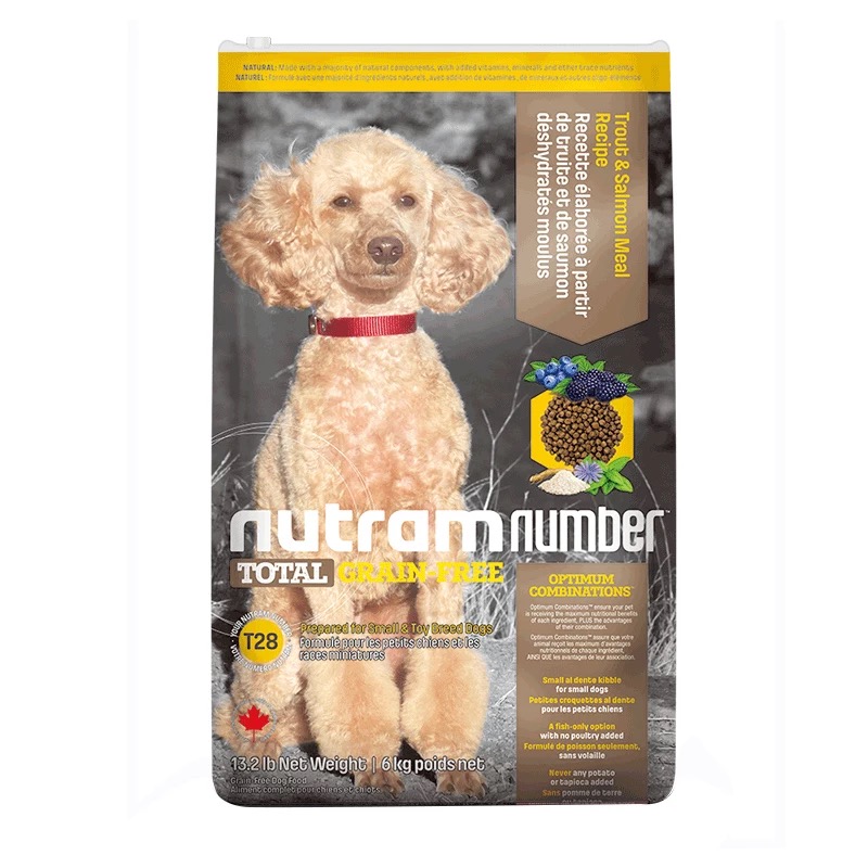 纽顿T28小包1.82KG纽顿T28鳟鱼三文鱼火鸡1.82kg纽顿狗粮纽顿鱼肉狗粮纽顿T28狗粮