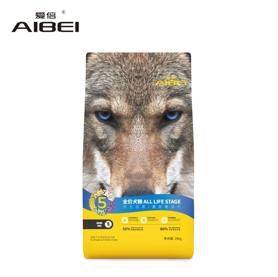 爱倍优生胃系列狗粮15KG爱倍全价全期狗粮爱倍狗粮15KG爱倍鸭肉梨冻干狗粮爱倍无谷狗粮爱倍鸭肉梨狗粮爱倍冻干狗粮