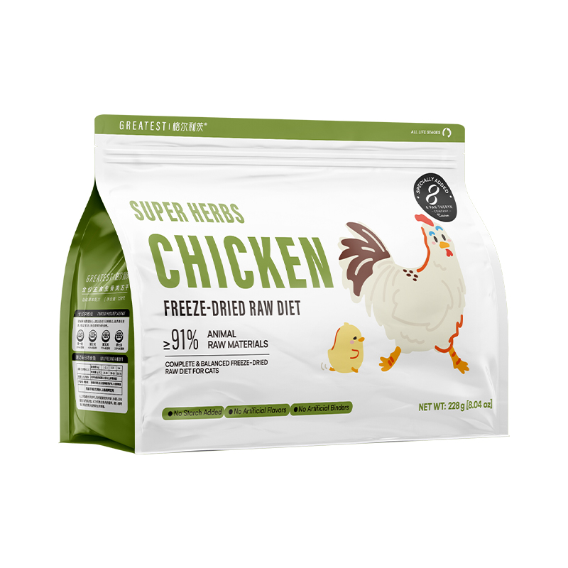 格尔利茨超级草本鸡肉全价猫主食冻干228G格尔利茨冻干格尔利茨猫主食冻干格尔利茨全价主食冻干
