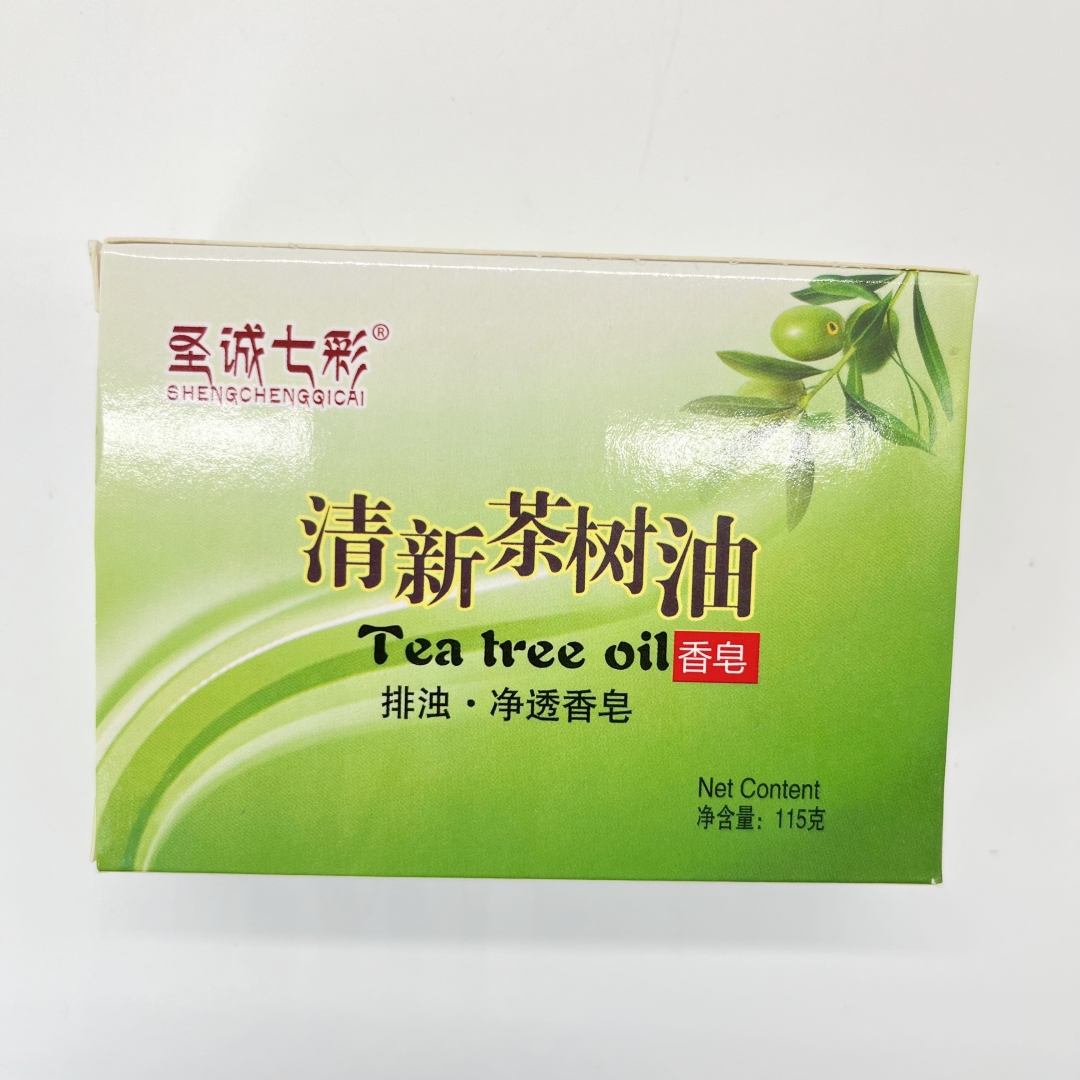 清新茶树油115g装香皂
