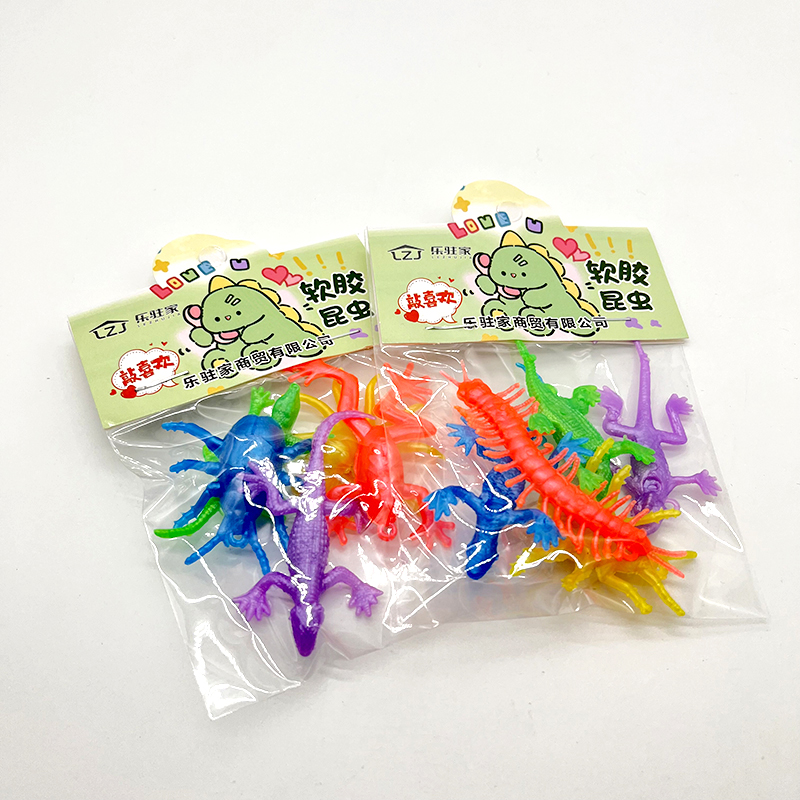 乐驻家230昆虫软胶玩具