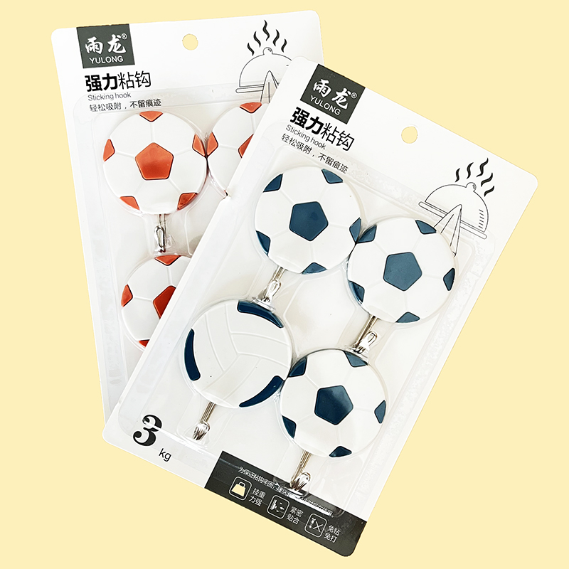 雨龙5148四只足球粘钩