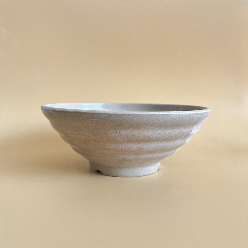 750仿瓷螺纹碗
